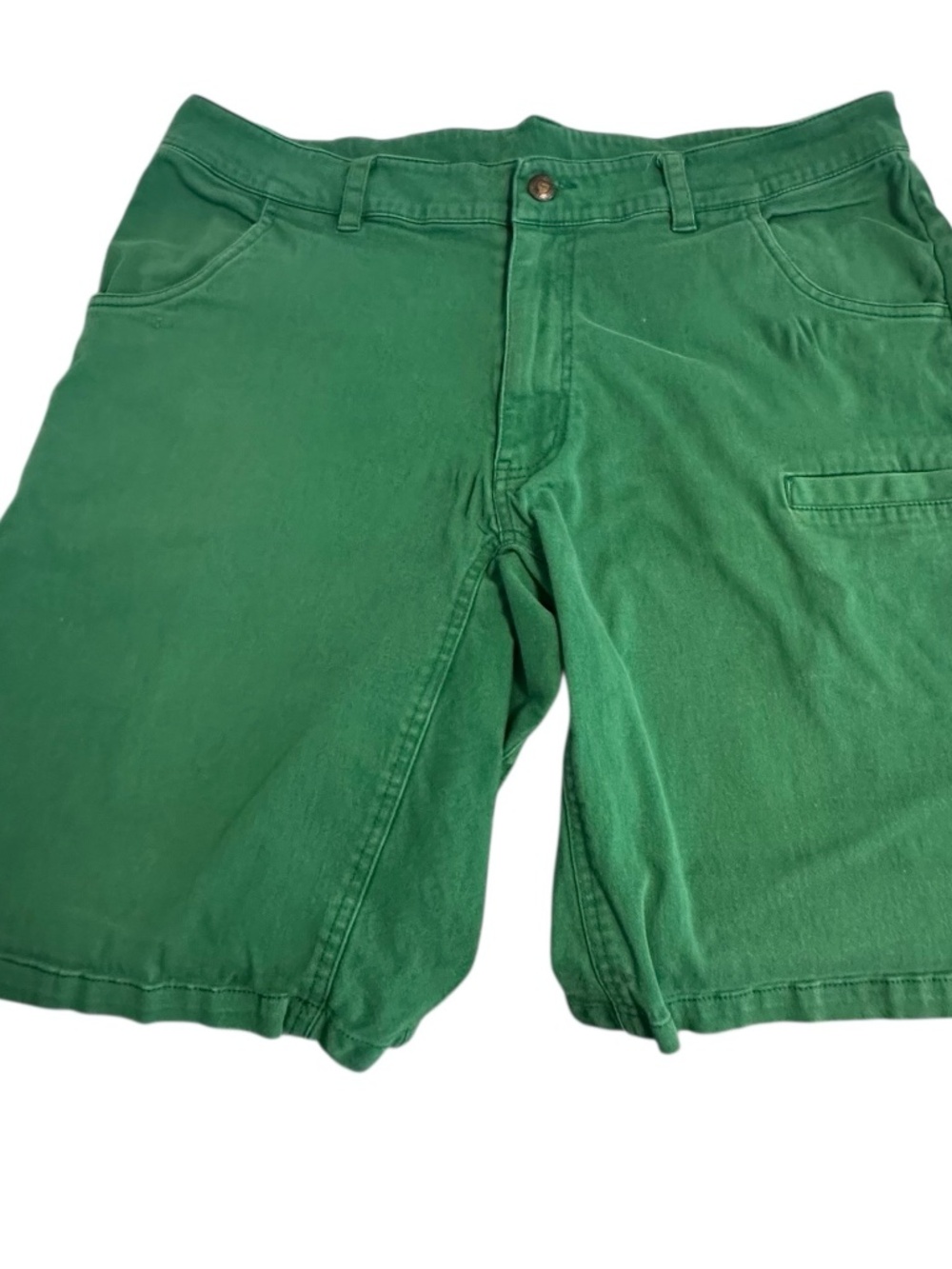 KAVU Chili Lite Shorts Men’s 38 Kelly Green Hiking Outdoor Gusseted